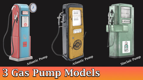 3 Gas Pump Models