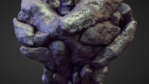 TORSO14 high poly sculpt