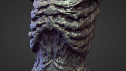 TORSO18 high poly sculpt