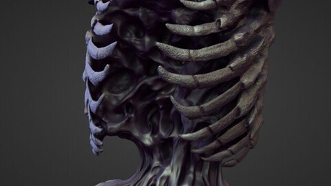 TORSO24 high poly sculpt