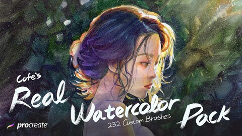 COFE's Real Watercolor Pack | Procreate