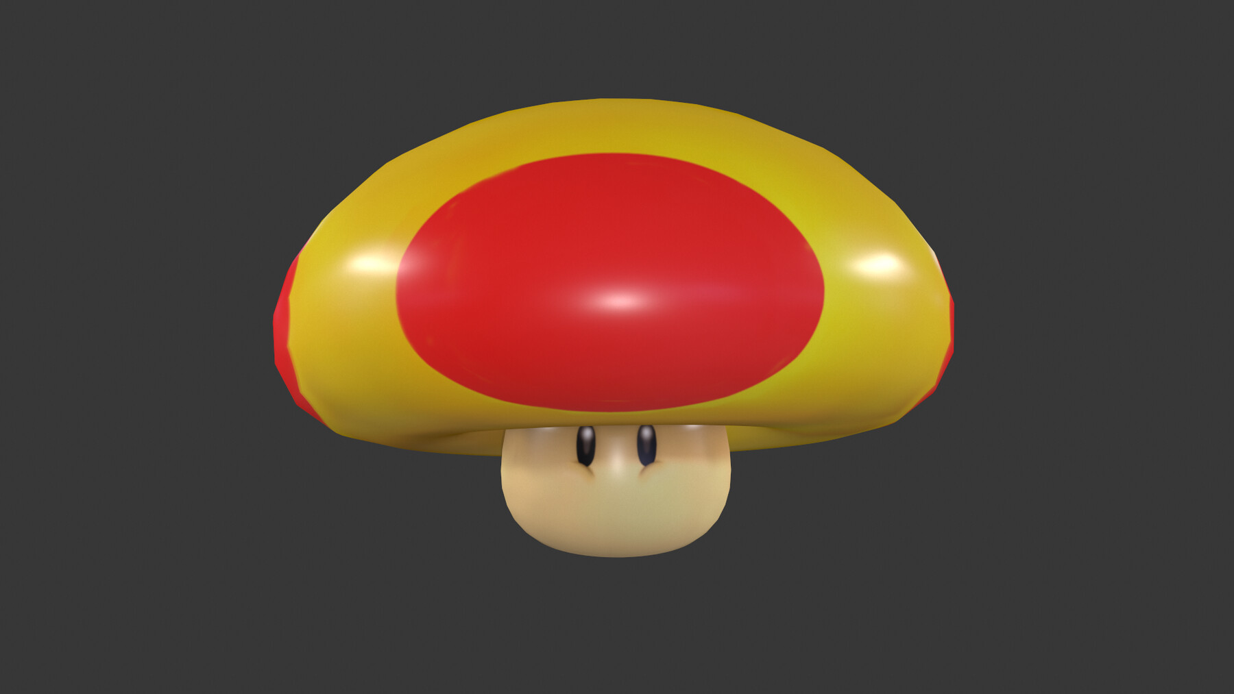 ArtStation Mega Mushroom from Mario ( Méga Champignon de Mario