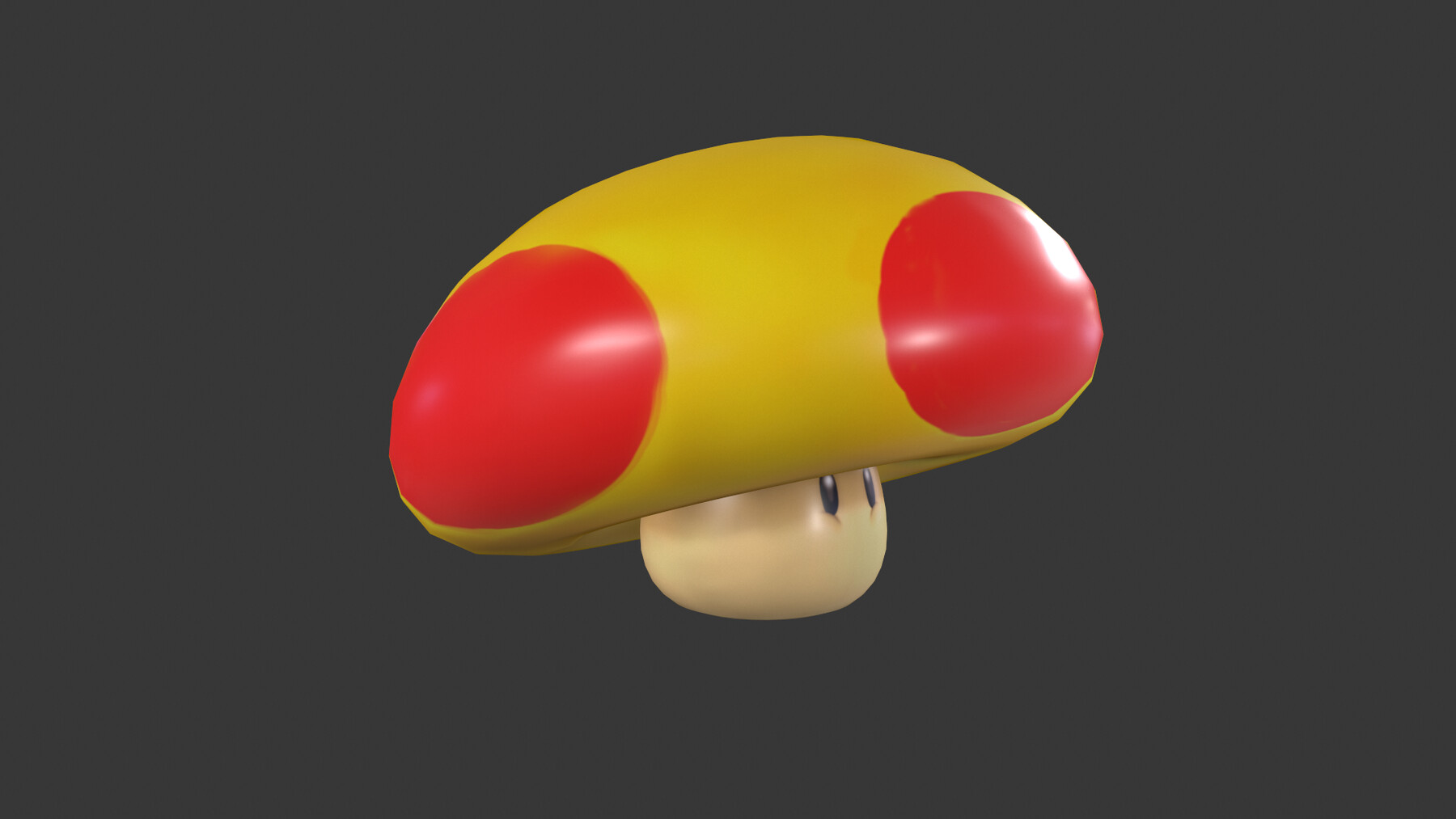 ArtStation Mega Mushroom from Mario ( Méga Champignon de Mario