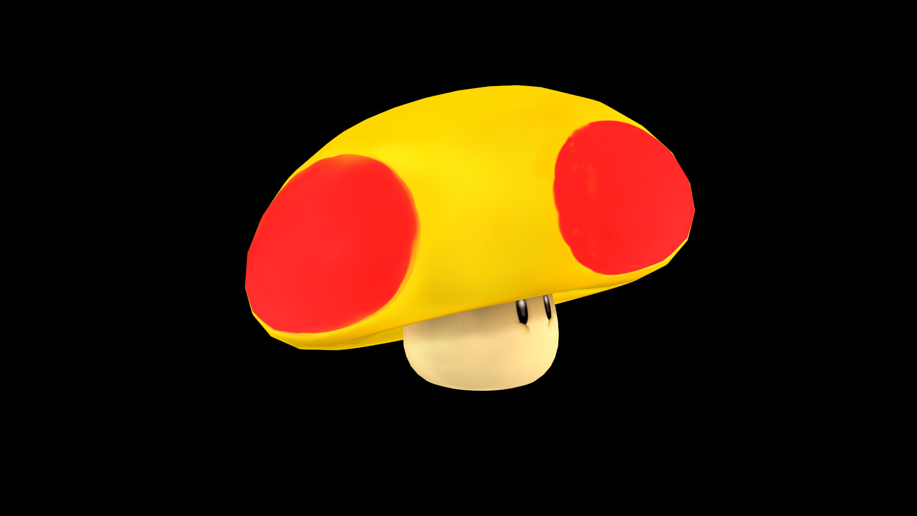ArtStation Mega Mushroom from Mario ( Méga Champignon de Mario ) Game Assets