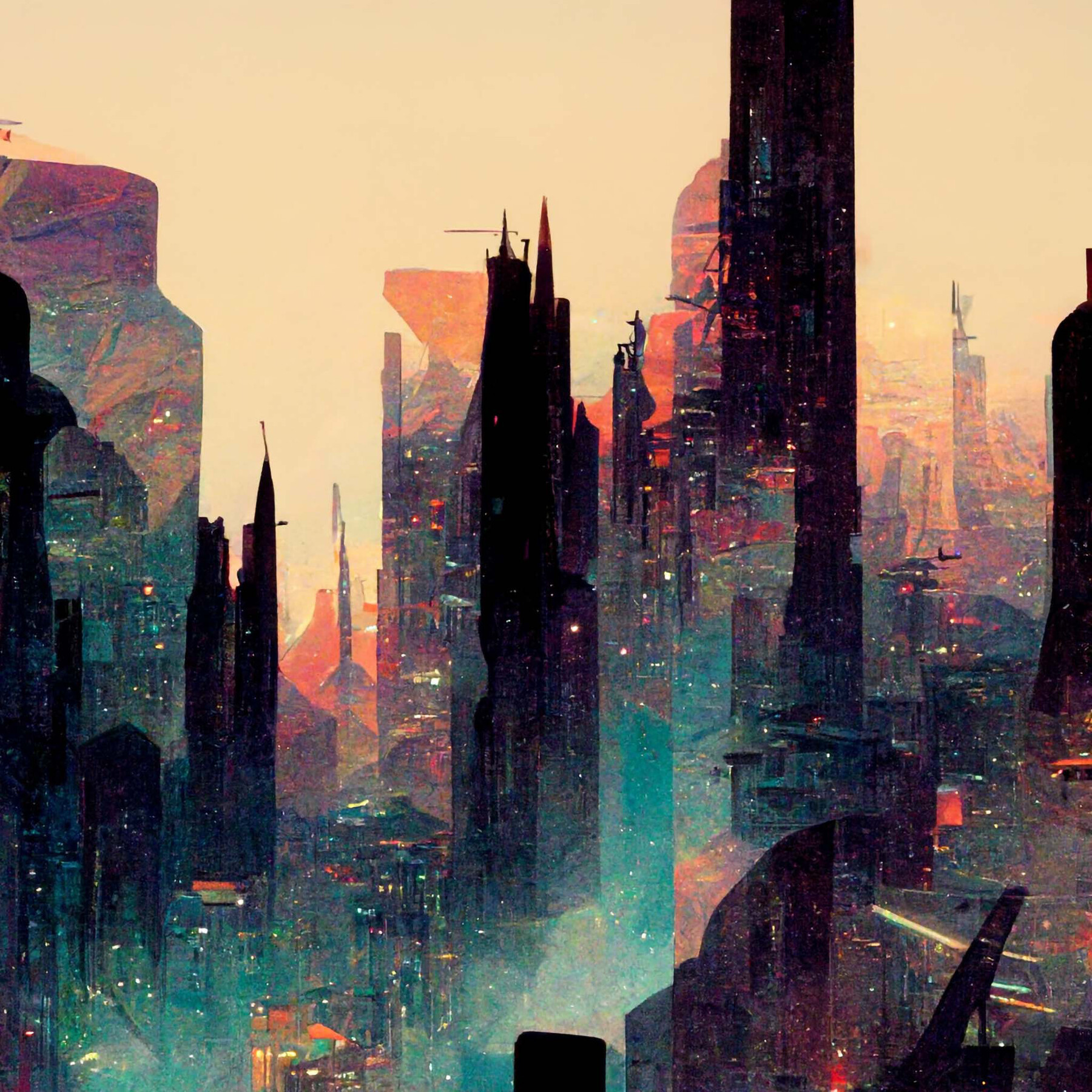 ArtStation - Apocalyptic Cities of the Future Concept Art- Wallpaper ...