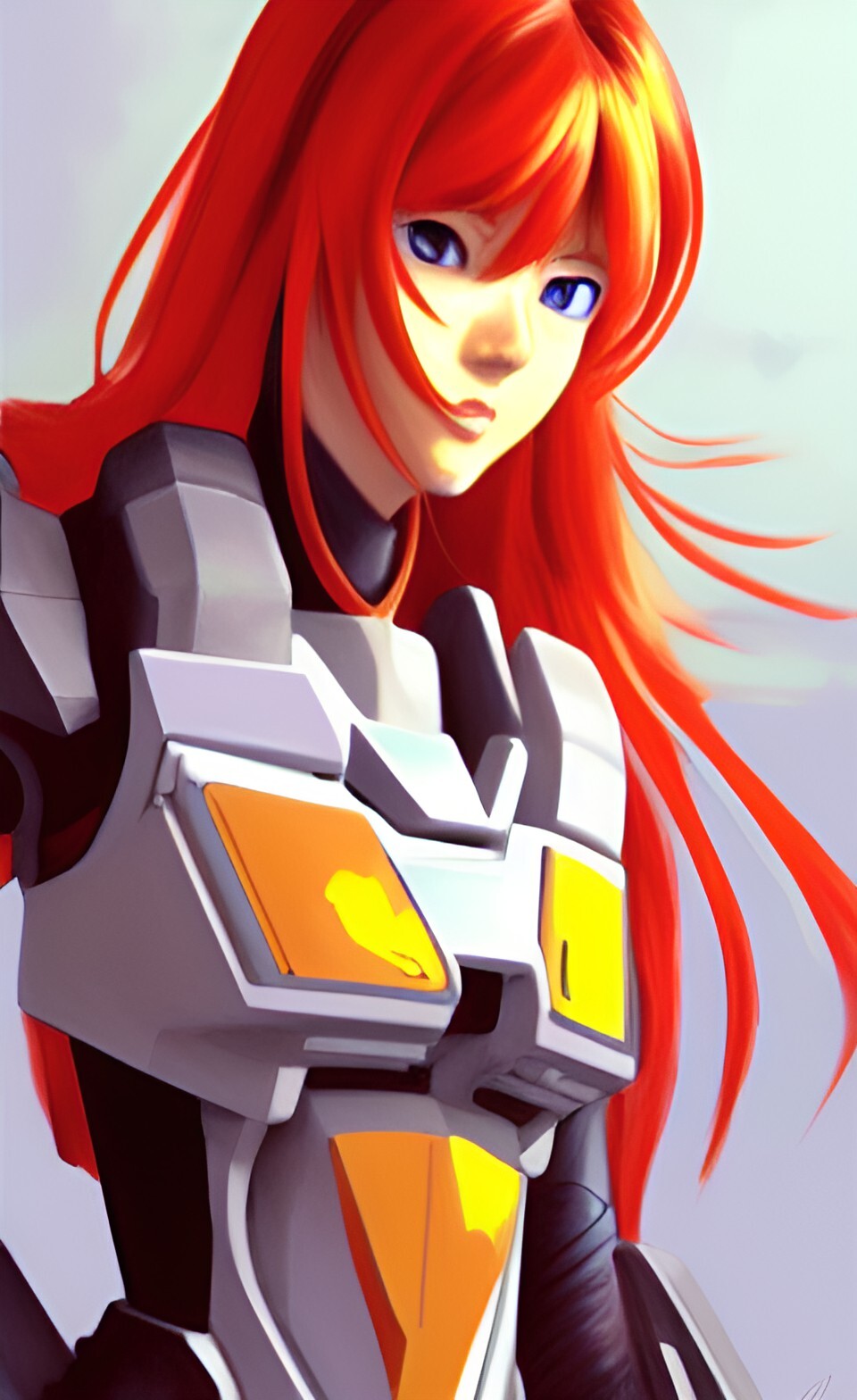 ArtStation - Evengelion fanart of Asuka Langley 9800-jpg pack wombo art ...