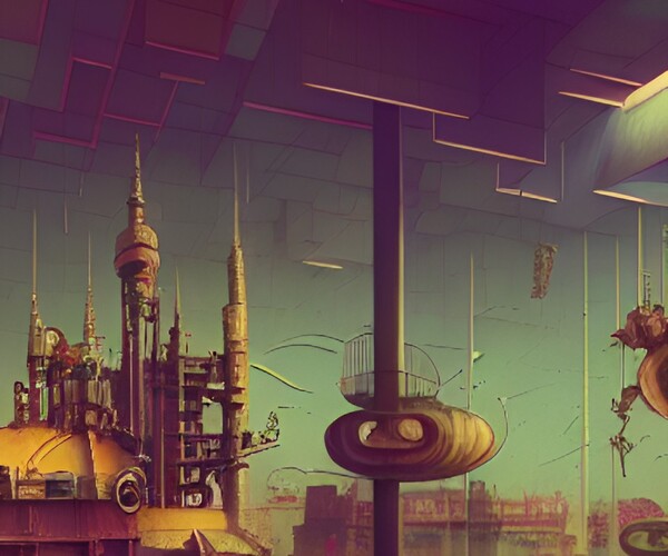 ArtStation - Architectural section 2000-jpg pack wombo art | Artworks