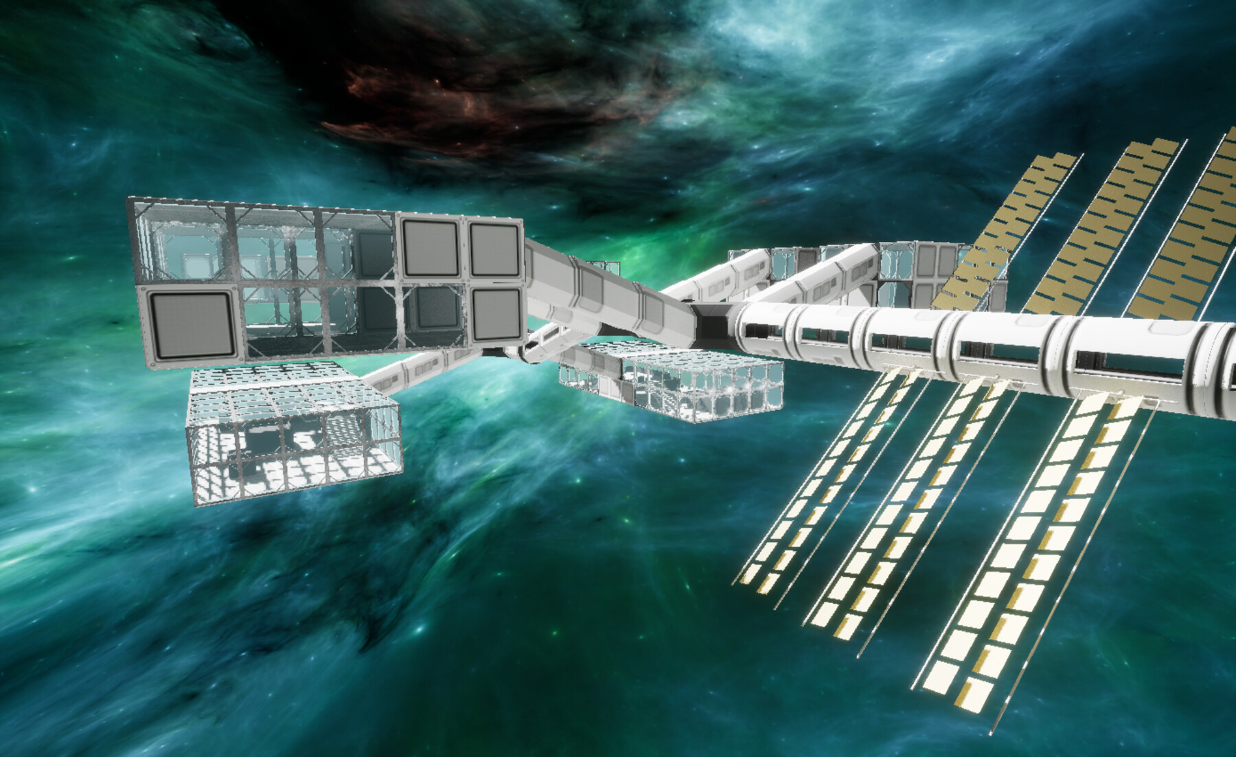 ArtStation Modular Space Station Game Assets