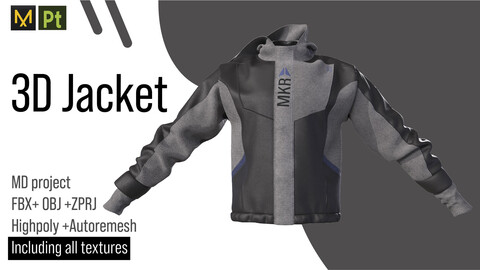 3d jacket outfit