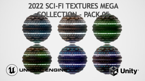 PBR Sci-Fi Texture Pack 05