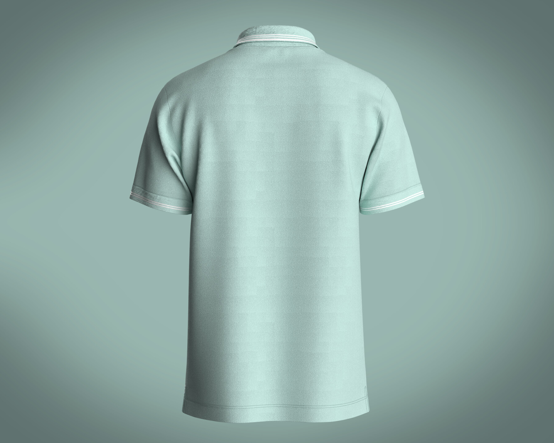 ArtStation - Men's Light Green Polo Shirt | Resources