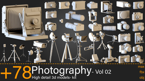 +78- Photography Kit- Vol 02- 3d models-max.fbx.obj