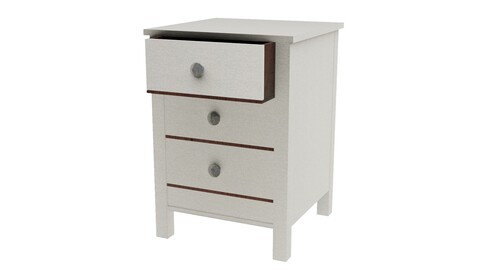 Bedside Cabinet 3D Model