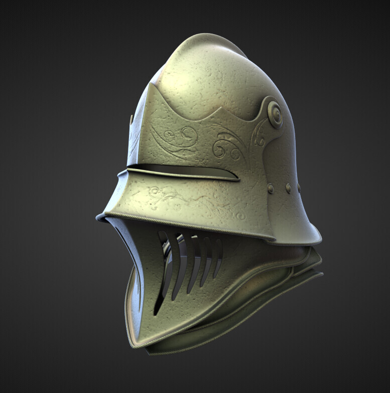 ArtStation - 15 HELMETS Low poly and high poly | Game Assets