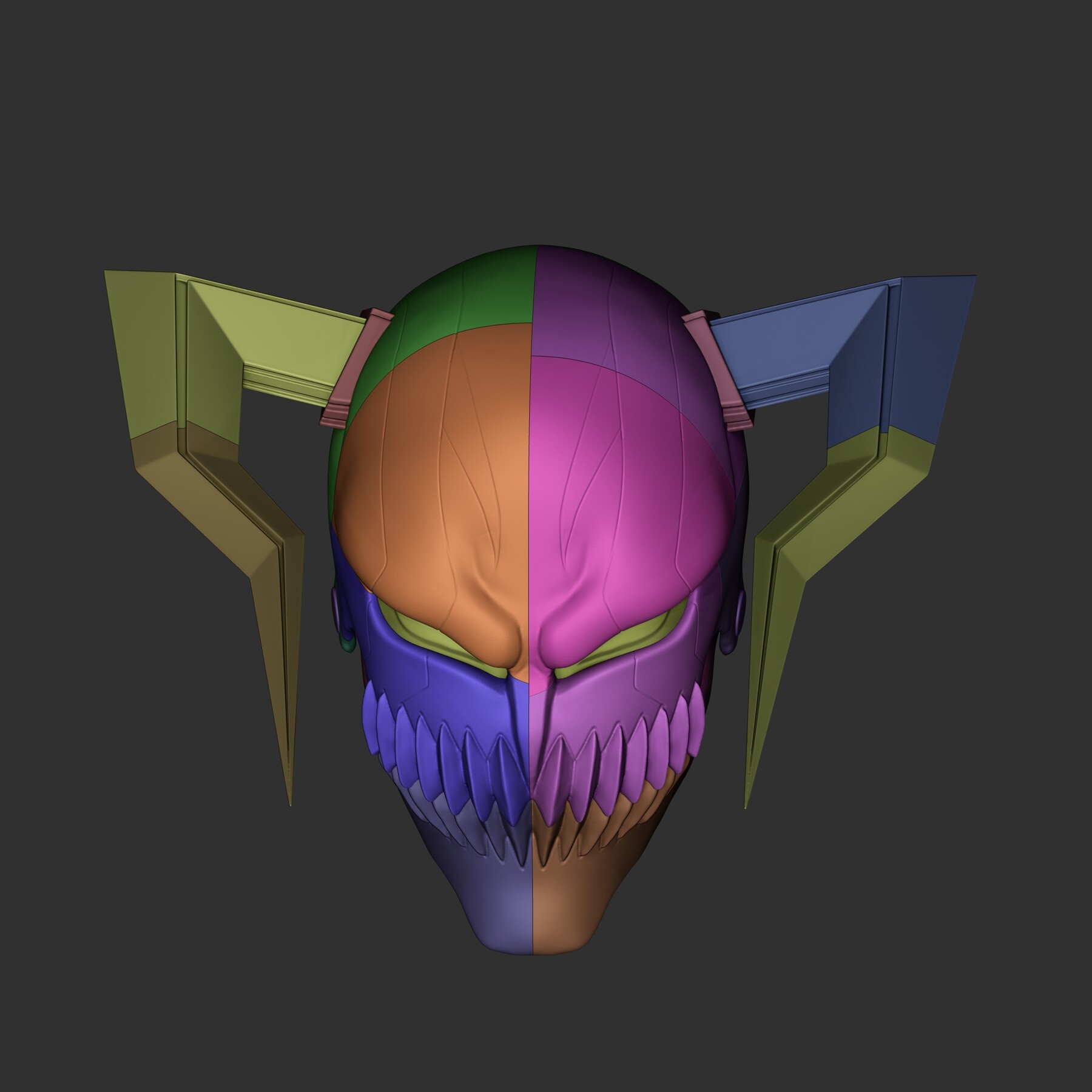 ArtStation - Kurosaki Ichigo Vasto Lorde Holllow Mask