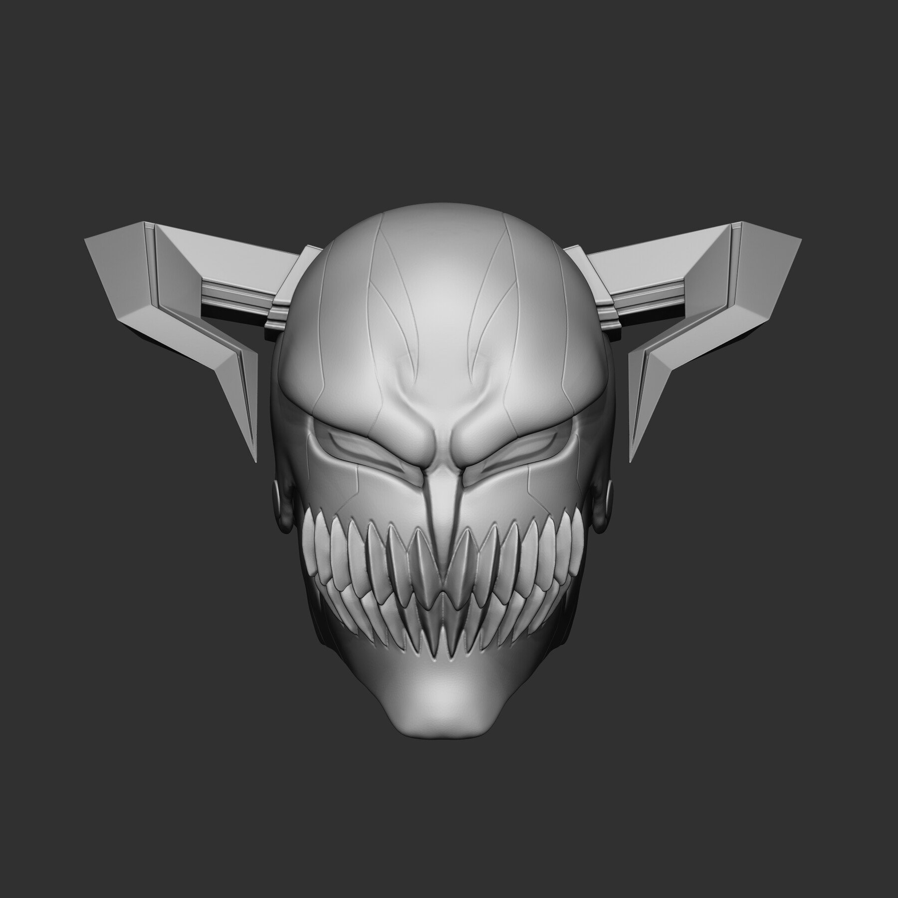 ArtStation - Ichigo VASTO LORDE Hollow Mask 3D print model