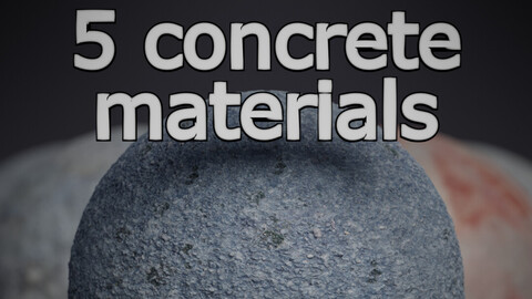 5 Concrete Materials