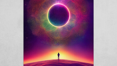 Cosmic Consciousness FREE Downloadable Print, Stunning Art, Large Printable Edition #1