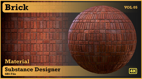 Brick - VOL 05 - substance designer