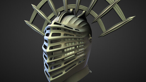 HELMET14 high and low poly