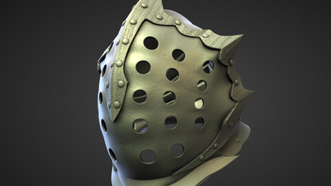 HELMET15 high and low poly