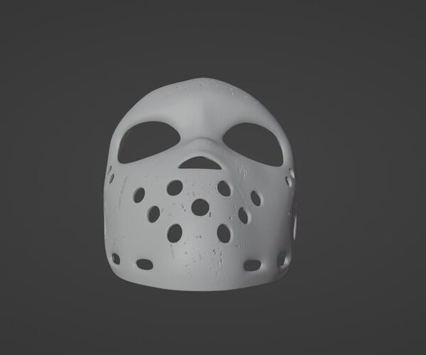 ArtStation - Scary Hockey Mask - Printable | Resources