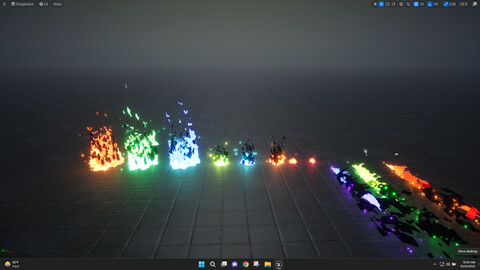 Unreal engine 5 Stylized Fire | Download file