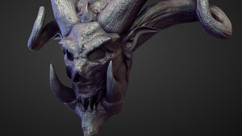 HEAD6 high poly sculpt