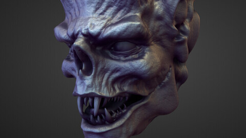 HEAD30 high poly sculpt