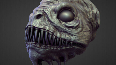 HEAD42 high poly sculpt