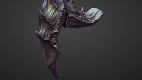 LEG41 high poly sculpt