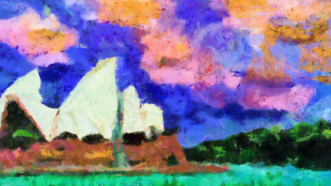 Sydney's famous opera house