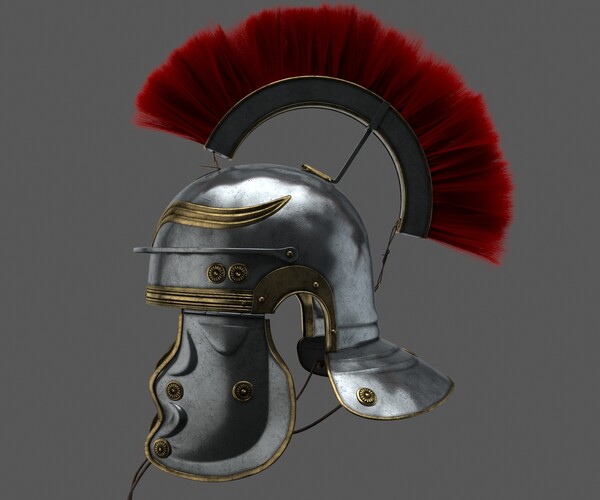 ArtStation - Roman Centurion Helmets | Game Assets