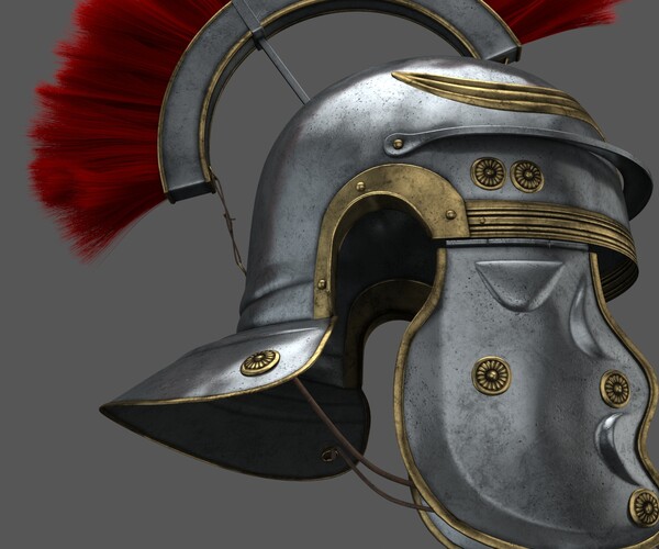 ArtStation - Roman Centurion Helmets | Game Assets