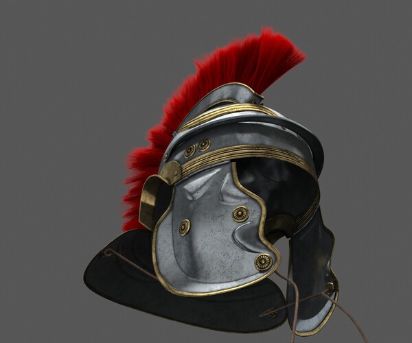 Artstation - Roman Centurion Helmets 