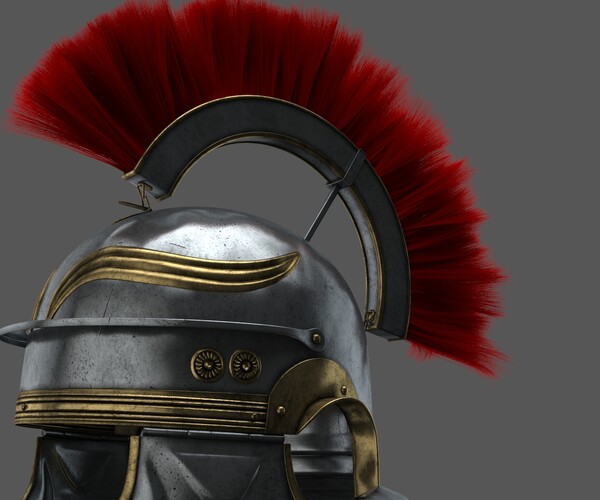 Artstation - Roman Centurion Helmets 