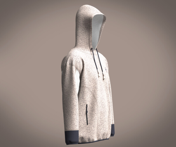 ArtStation - Men's Multi-Fabric Hoodie | Resources