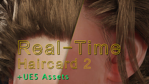 Real_time hair 2 + UE5 data