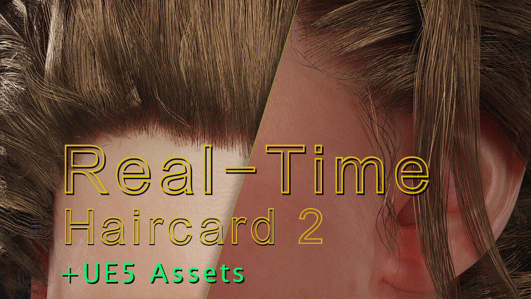 ArtStation - Real-time Hair Cards Physics - Last of us Ellie - UE5