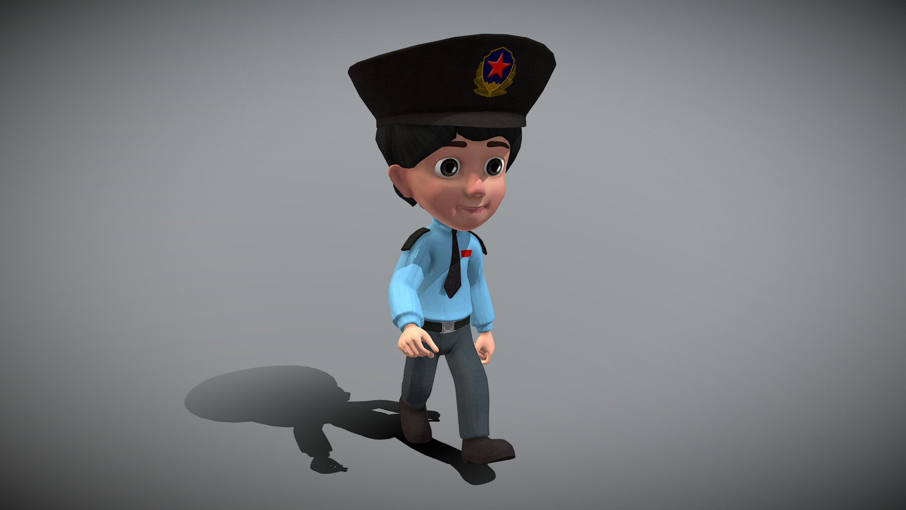 ArtStation - Cartoon Police | Game Assets