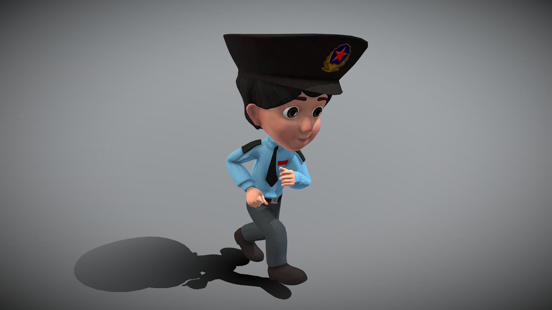 ArtStation - Cartoon Police | Game Assets