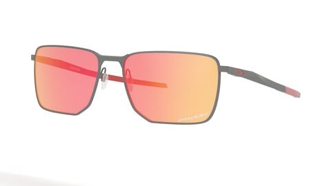 Oakley Ejector Prizm Ruby Lenses Matte Gunmetal Frame Sunglass 3D Model