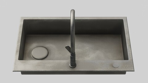 Kitchen Sink 3D Model