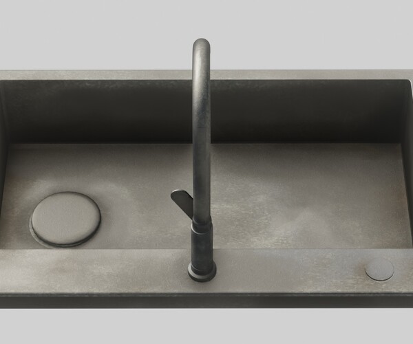 ArtStation - Kitchen Sink 3D Model | Game Assets