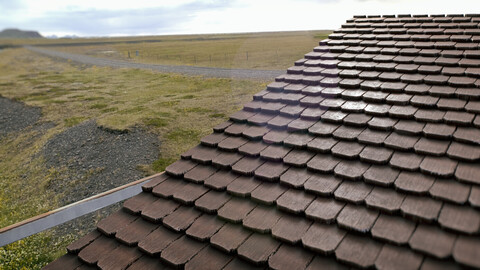 PBR - WOODEN ROOF - 4K MATERIAL