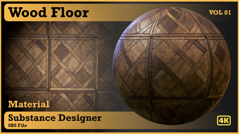 Wood Floor - VOL 02 - substance designer