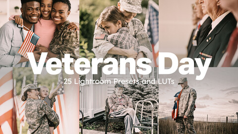 Veterans Day Lightroom Presets and LUTs