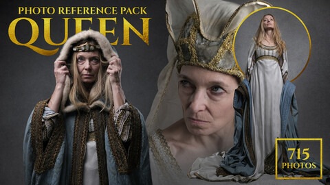 A Queen- Photo Reference Pack For Artists- 715 JPEGs noAI