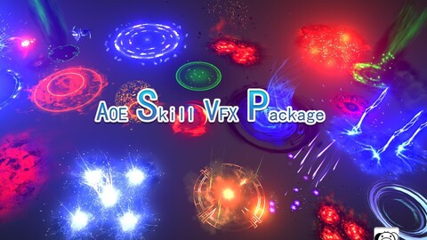 Unity VFX - AOE Skill VFX Package
