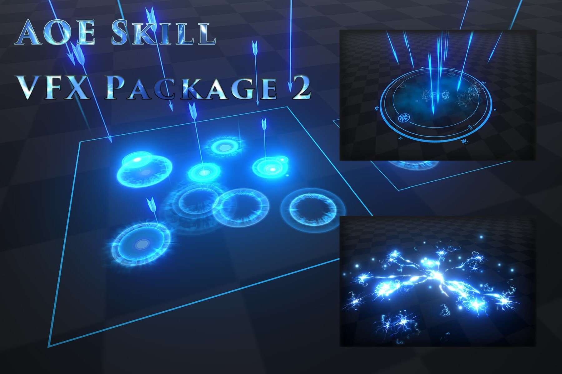 ArtStation - Unity VFX - AOE Skill VFX Package 2 | Game Assets